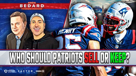 .@fdsportsbook & @oddsRcom Bedard Patriots Podcast: Who to sell and keep? Bills preview taken at BSJ Headquarters (Patriots)